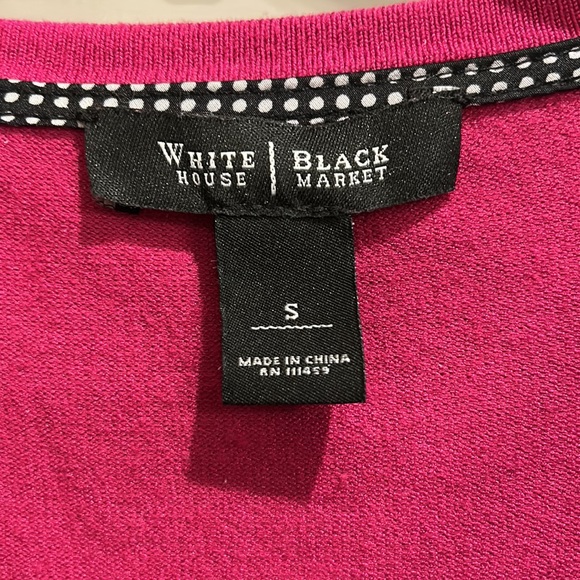 WHBM like new bustier Sz 8  and 3/4 length sweater, Sz S. - Picture 5 of 12